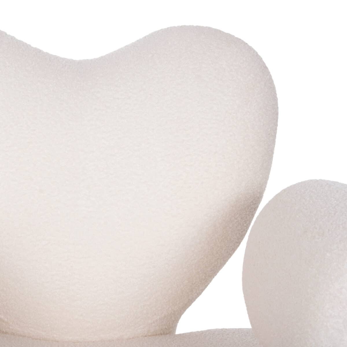 ΠΟΛΥΘΡΟΝΑ HARTT HM9777.05 ΛΕΥΚΟ TEDDY ΥΦΑΣΜΑ 84x74x87Yεκ. - Image 7