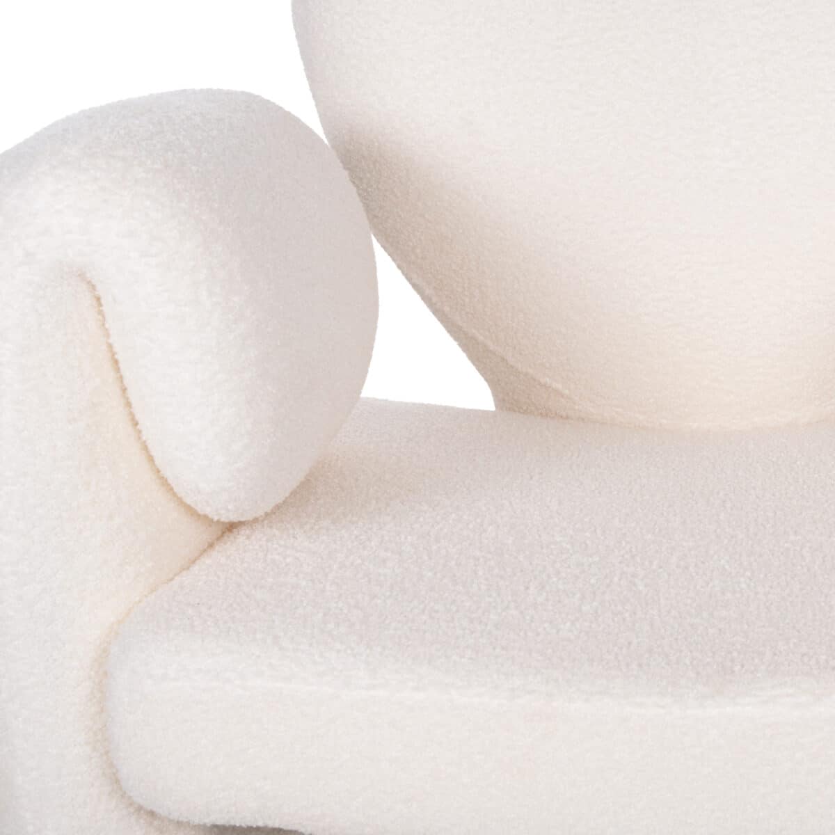 ΠΟΛΥΘΡΟΝΑ HARTT HM9777.05 ΛΕΥΚΟ TEDDY ΥΦΑΣΜΑ 84x74x87Yεκ. - Image 8