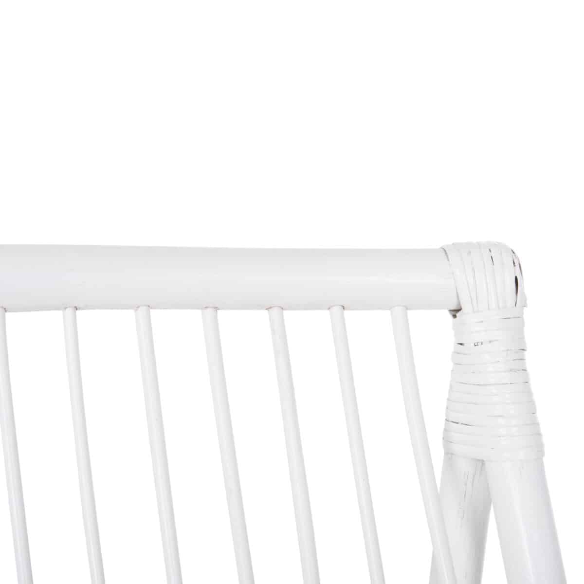 ΠΟΛΥΘΡΟΝΑ GRINN HM9815.03 ΡΑΒΔΟΙ RATTAN ΣΕ ΛΕΥΚΟ 56,5x73,5x79,5Υ εκ. - Image 8