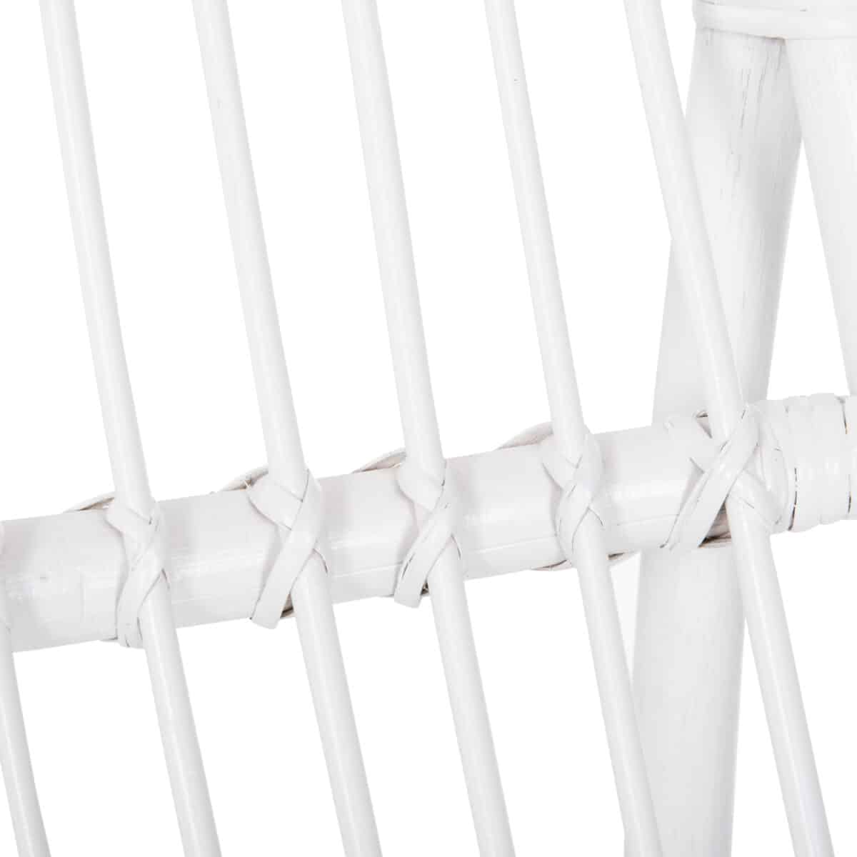 ΠΟΛΥΘΡΟΝΑ GRINN HM9815.03 ΡΑΒΔΟΙ RATTAN ΣΕ ΛΕΥΚΟ 56,5x73,5x79,5Υ εκ. - Image 9