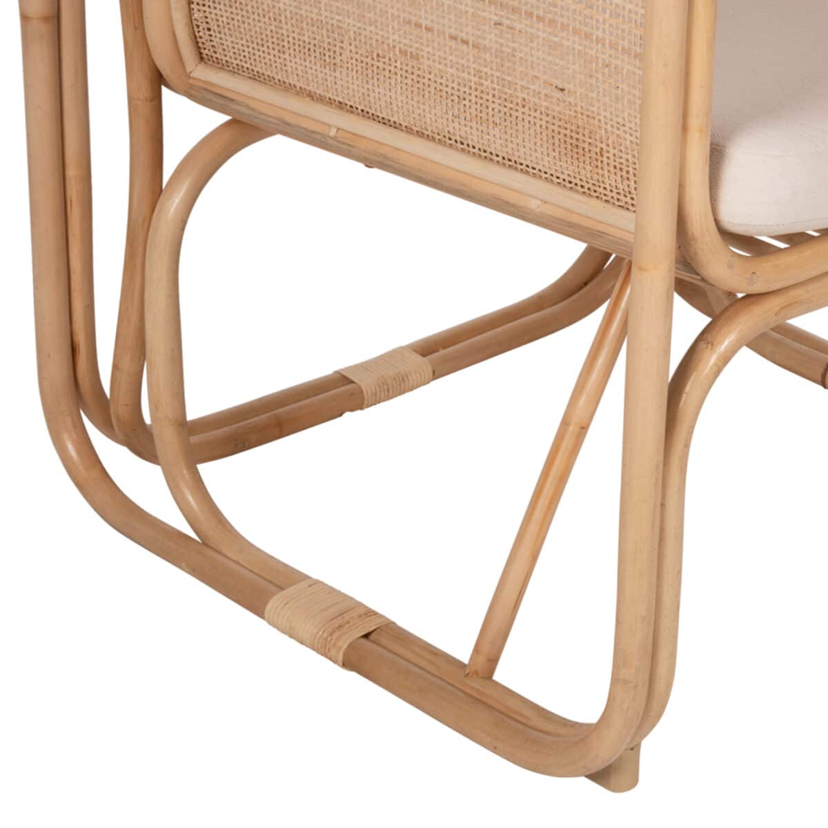 ΠΟΛΥΘΡΟΝΑ WENDY HM9816 RATTAN ΣΕ ΦΥΣΙΚΟ ΧΡΩΜΑ-ΛΕΥΚΑ ΜΑΞΙΛΑΡΙΑ 73x72x84Yεκ. - Image 8