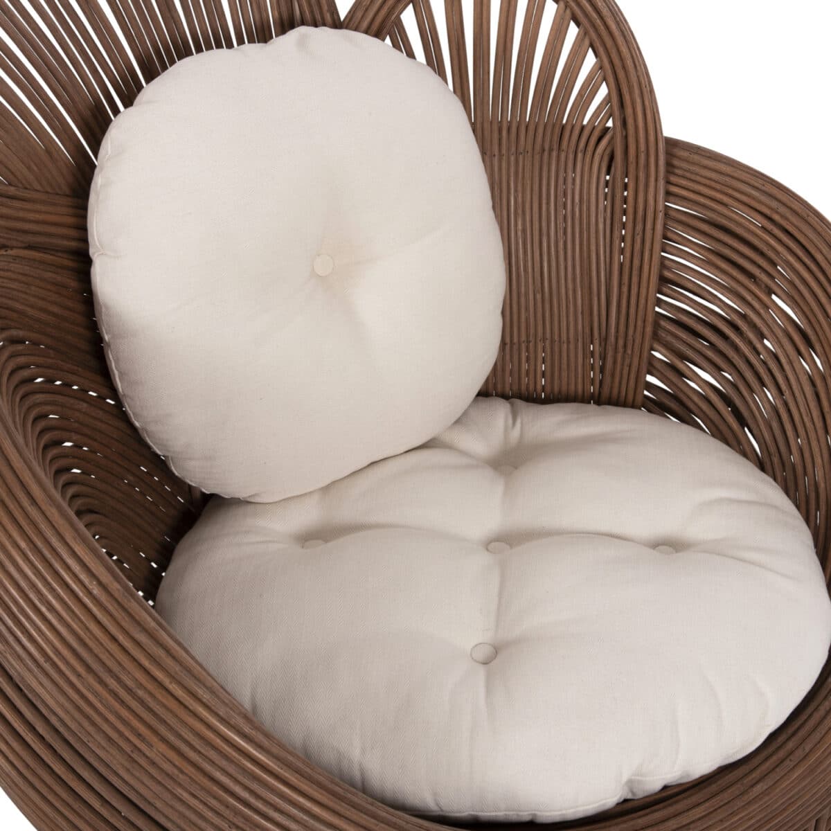 ΠΟΛΥΘΡΟΝΑ CIRCE HM9883 RATTAN ΚΑΦΕ-ΜΑΞΙΛΑΡΙΑ ΕΚΡΟΥ 100x74x112,5Υεκ. - Image 7