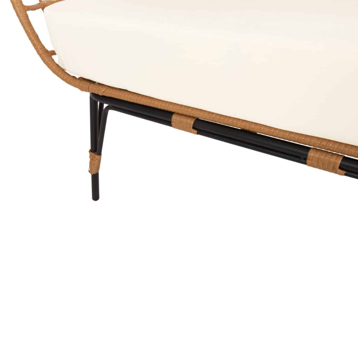 ΠΟΛΥΘΡΟΝΑ ΦΩΛΙΑ MIAMI 2 ΑΤΟΜΩΝ ΤΥΠΟΥ RATTAN HM5870.11 132.5x90x154Υεκ - Image 9