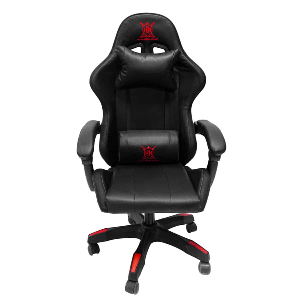 ΠΟΛΥΘΡΟΝΑ GAMING DARREN HM1203.01 ΜΑΥΡΟ-ΚΟΚΚΙΝΟ PVC 58.5x100x120Υεκ. - Image 2