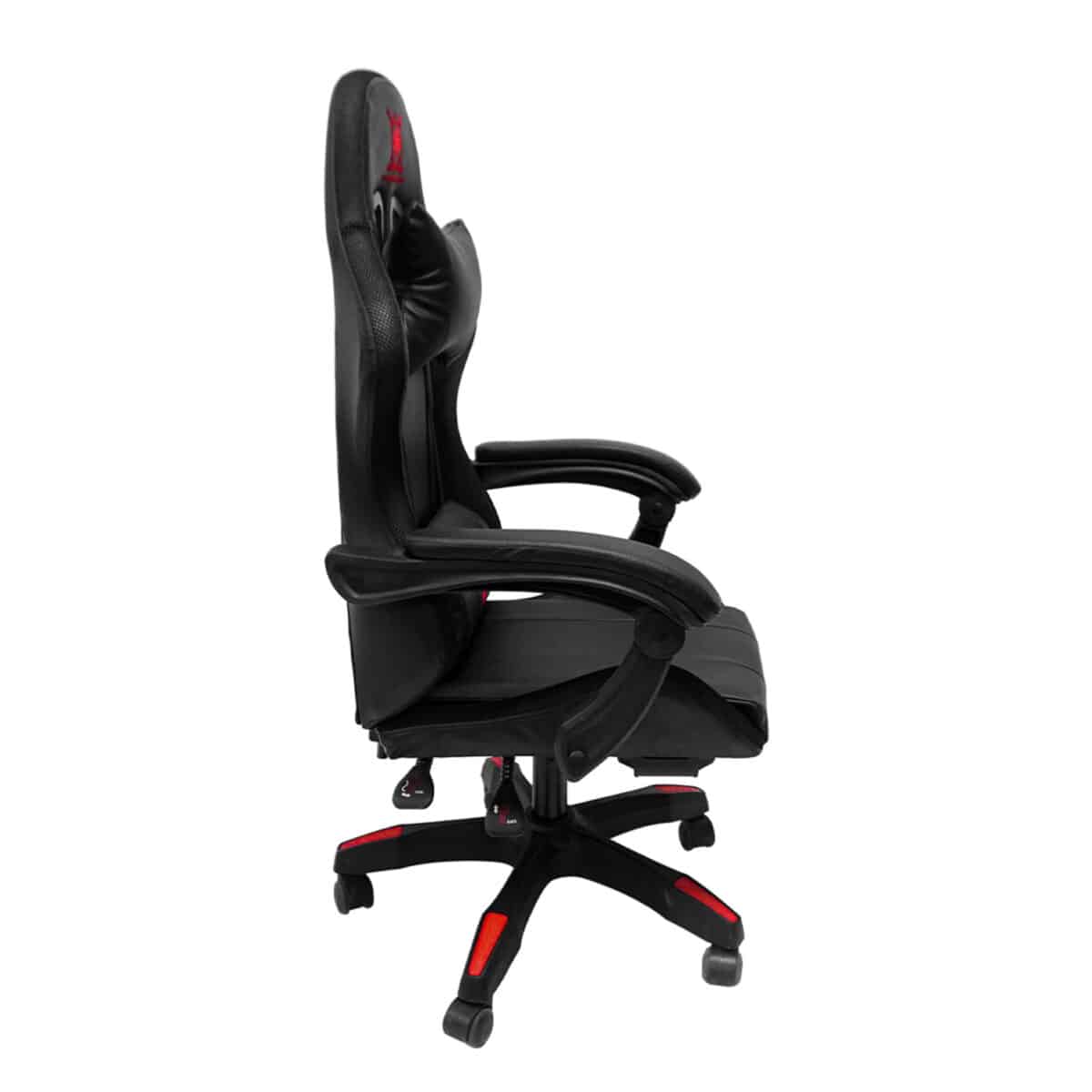ΠΟΛΥΘΡΟΝΑ GAMING DARREN HM1203.01 ΜΑΥΡΟ-ΚΟΚΚΙΝΟ PVC 58.5x100x120Υεκ. - Image 3