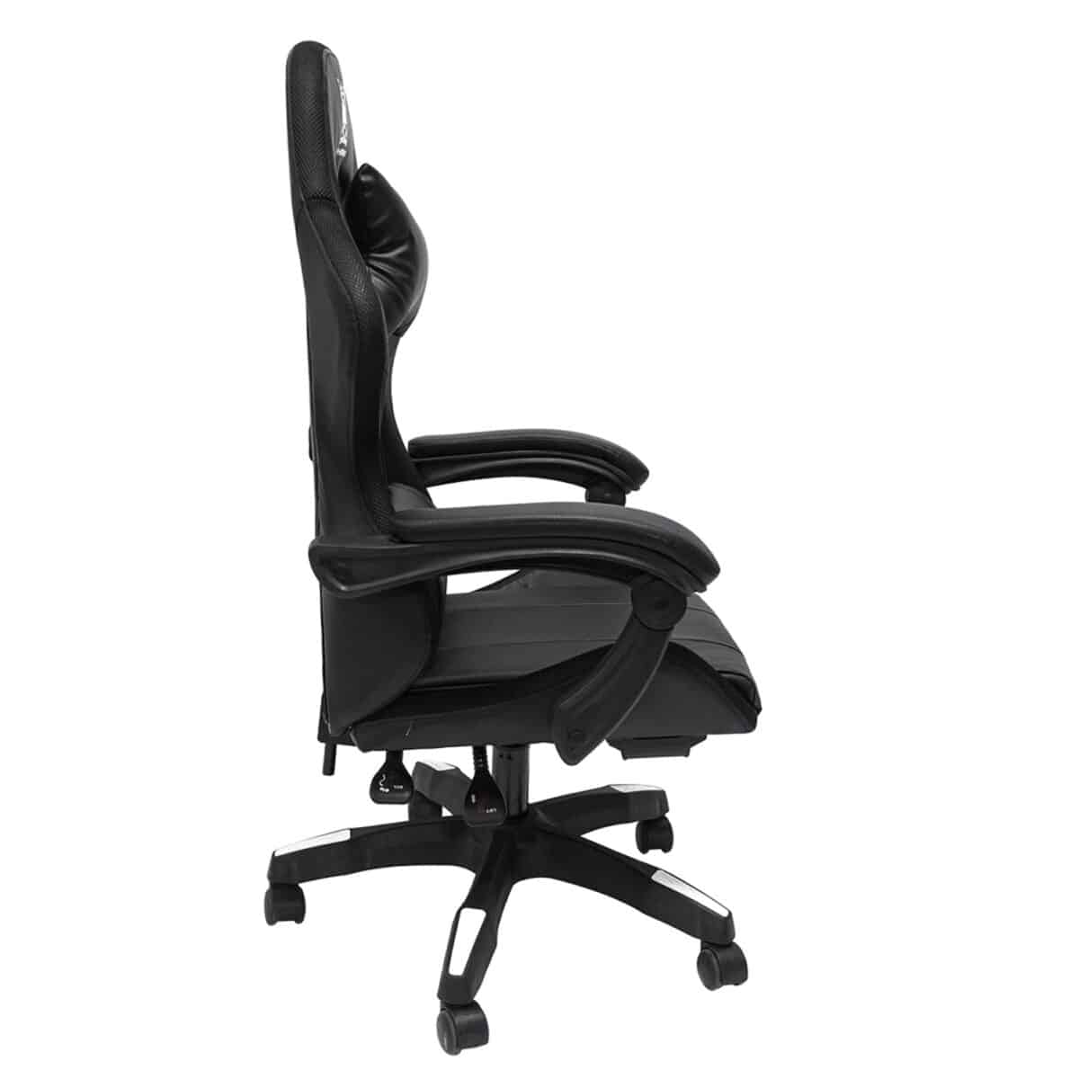 ΠΟΛΥΘΡΟΝΑ GAMING DARREN HM1203.04 ΜΑΥΡΟ-ΛΕΥΚΟ PVC 58.5x100x120Υεκ. - Image 3