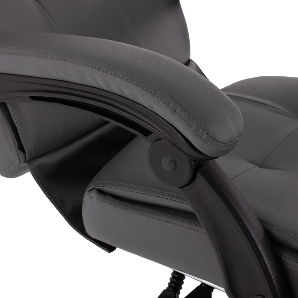 ΠΟΛΥΘΡΟΝΑ ΓΡΑΦΕΙΟΥ ΔΙΕΥΘΥΝΤΙΚΗ ΓΚΡΙ HM1057.20 ΜΕ ΠΤΥΣΣΟΜΕΝΟ ΥΠΟΠΟΔΙΟ 58x71x128Y εκ. - Image 7