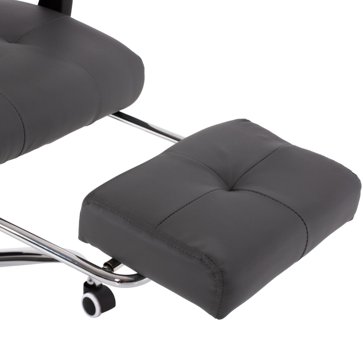 ΠΟΛΥΘΡΟΝΑ ΓΡΑΦΕΙΟΥ ΔΙΕΥΘΥΝΤΙΚΗ ΓΚΡΙ HM1057.20 ΜΕ ΠΤΥΣΣΟΜΕΝΟ ΥΠΟΠΟΔΙΟ 58x71x128Y εκ. - Image 10