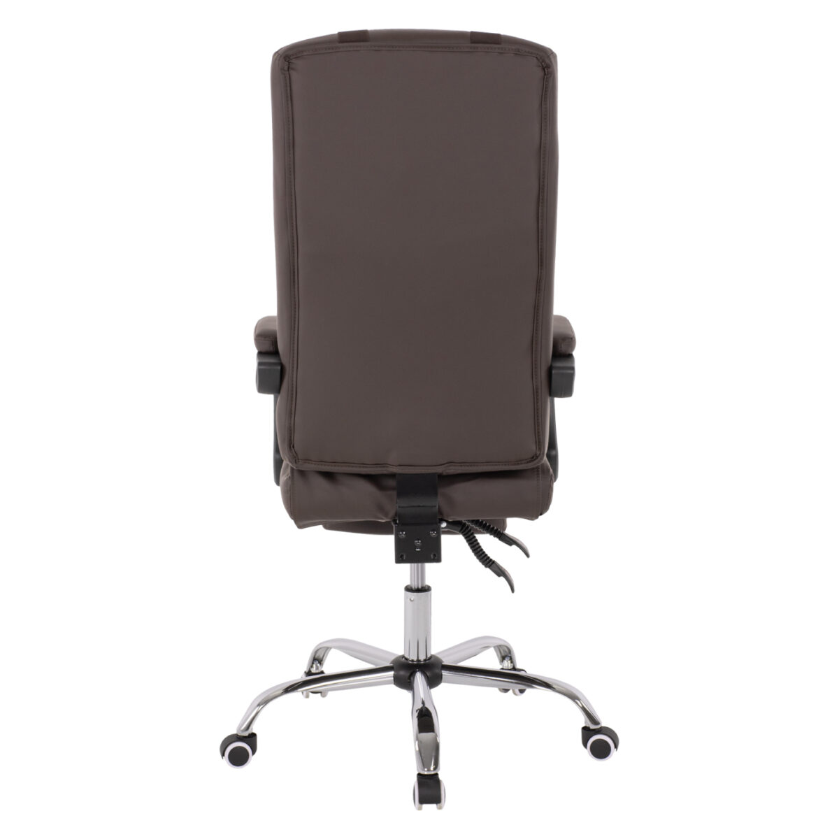 ΠΟΛΥΘΡΟΝΑ ΓΡΑΦΕΙΟΥ ΔΙΕΥΘΥΝΤΙΚΗ ΚΑΦΕ HM1057.19 ΜΕ ΠΤΥΣΣΟΜΕΝΟ ΥΠΟΠΟΔΙΟ 58x71x128Y εκ. - Image 7