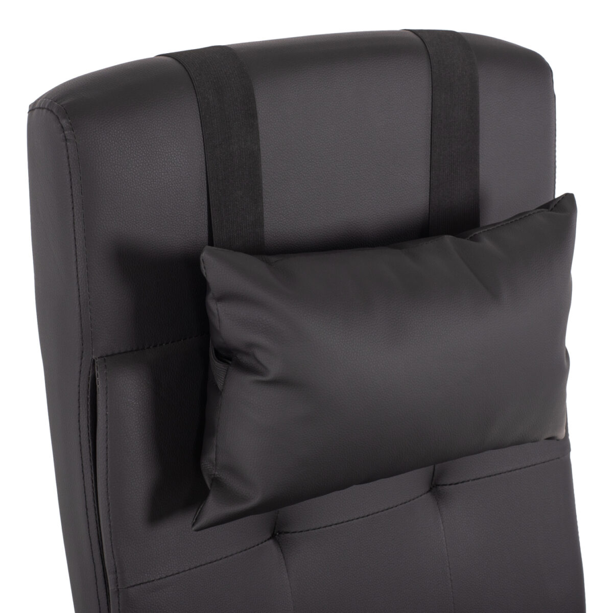 ΠΟΛΥΘΡΟΝΑ ΓΡΑΦΕΙΟΥ ΔΙΕΥΘΥΝΤΙΚΗ ΜΑΥΡΗ HM1057.11 ΜΕ ΠΤΥΣΣΟΜΕΝΟ ΥΠΟΠΟΔΙΟ 58x71x128Y εκ. - Image 8