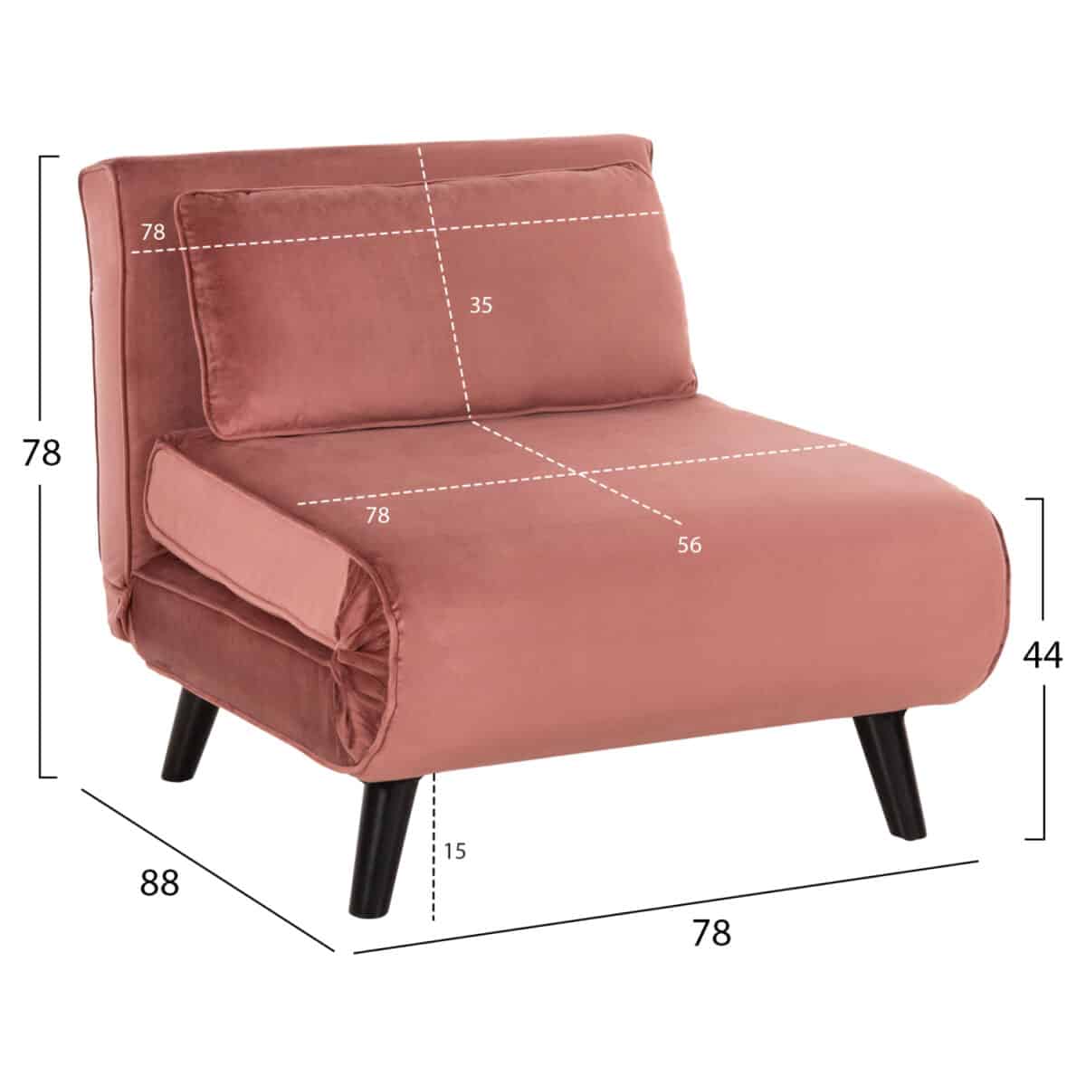polythrona-krebati-fb9842522-beloydo-sap-1 ΠΟΛΥΘΡΟΝΑ ΚΡΕΒΑΤΙ BRAXTON HM8425.22 ΒΕΛΟΥΔΟ ΣΑΠΙΟ ΜΗΛΟ 78x88x78Υεκ. - Image 2