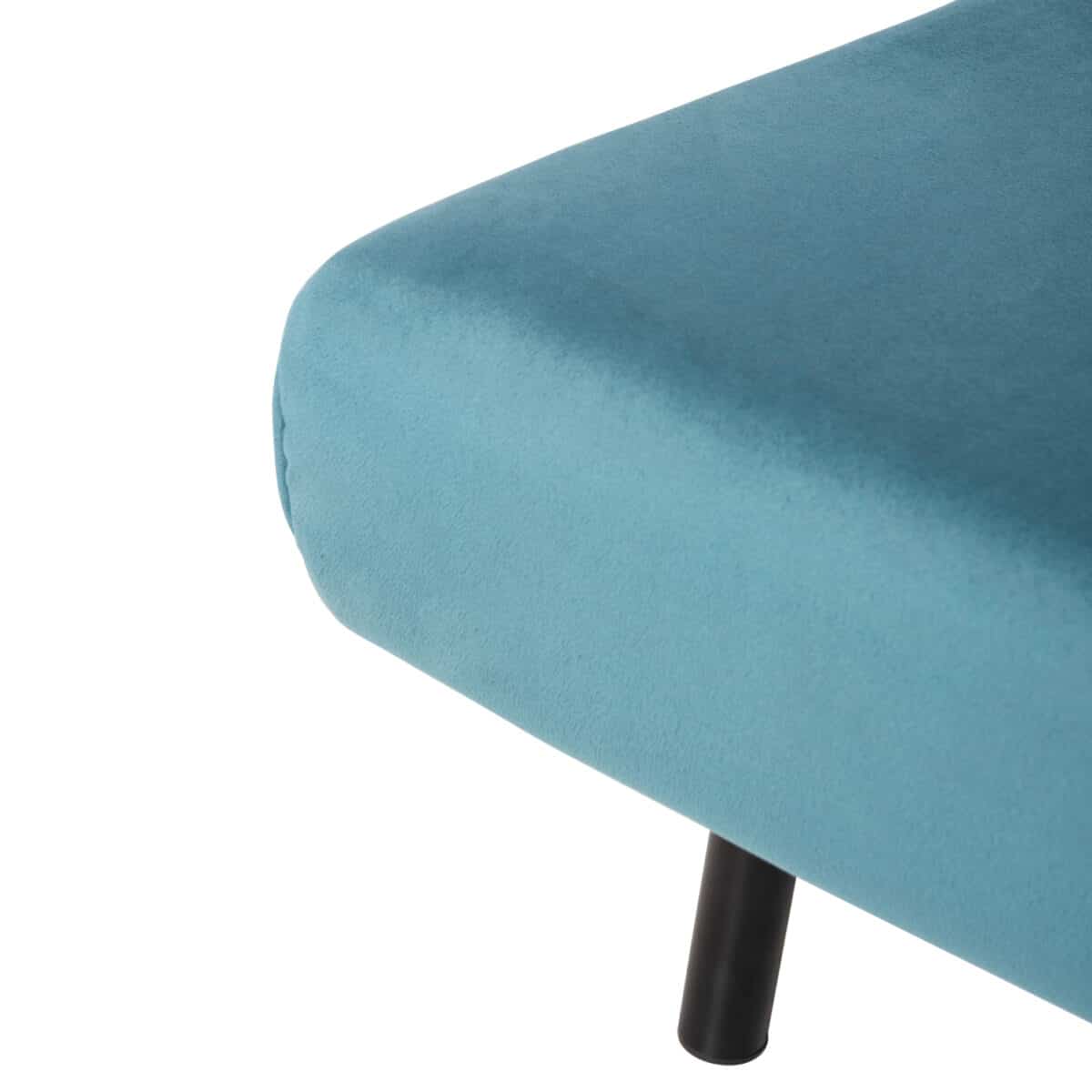 ΠΟΛΥΘΡΟΝΑ ΚΡΕΒΑΤΙ BRAXTON HM8425.25 ΒΕΛΟΥΔΟ ΣΕ ΧΡΩΜΑ ΜΕΝΤΑ 78x88x78Υεκ. - Image 9