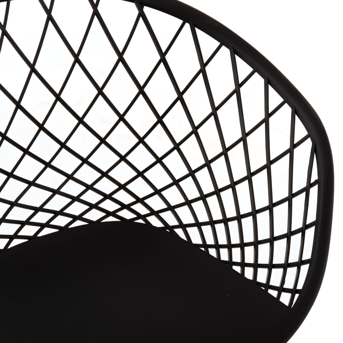 ΠΟΛΥΘΡΟΝΑ ΠΟΛΥΠΡΟΠΥΛΕΝΙΟΥ ΜΑΥΡΗ ΜΕΤΑΛΛΙΚΑ ΠΟΔΙΑ ARIADNE HM8001.22 63x56x80Y εκ. - Image 7