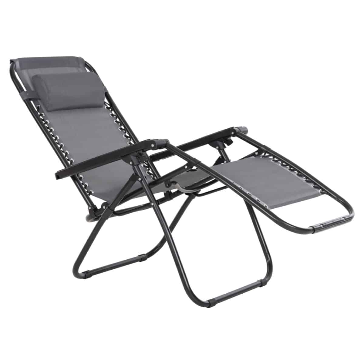 ΠΟΛΥΘΡΟΝΑ RELAX COMPANION HM5095.11 ΓΚΡΙ TEXTILENE-ΜΑΥΡΟ ΜΕΤΑΛΛΟ 67x145x110Υεκ. - Image 3