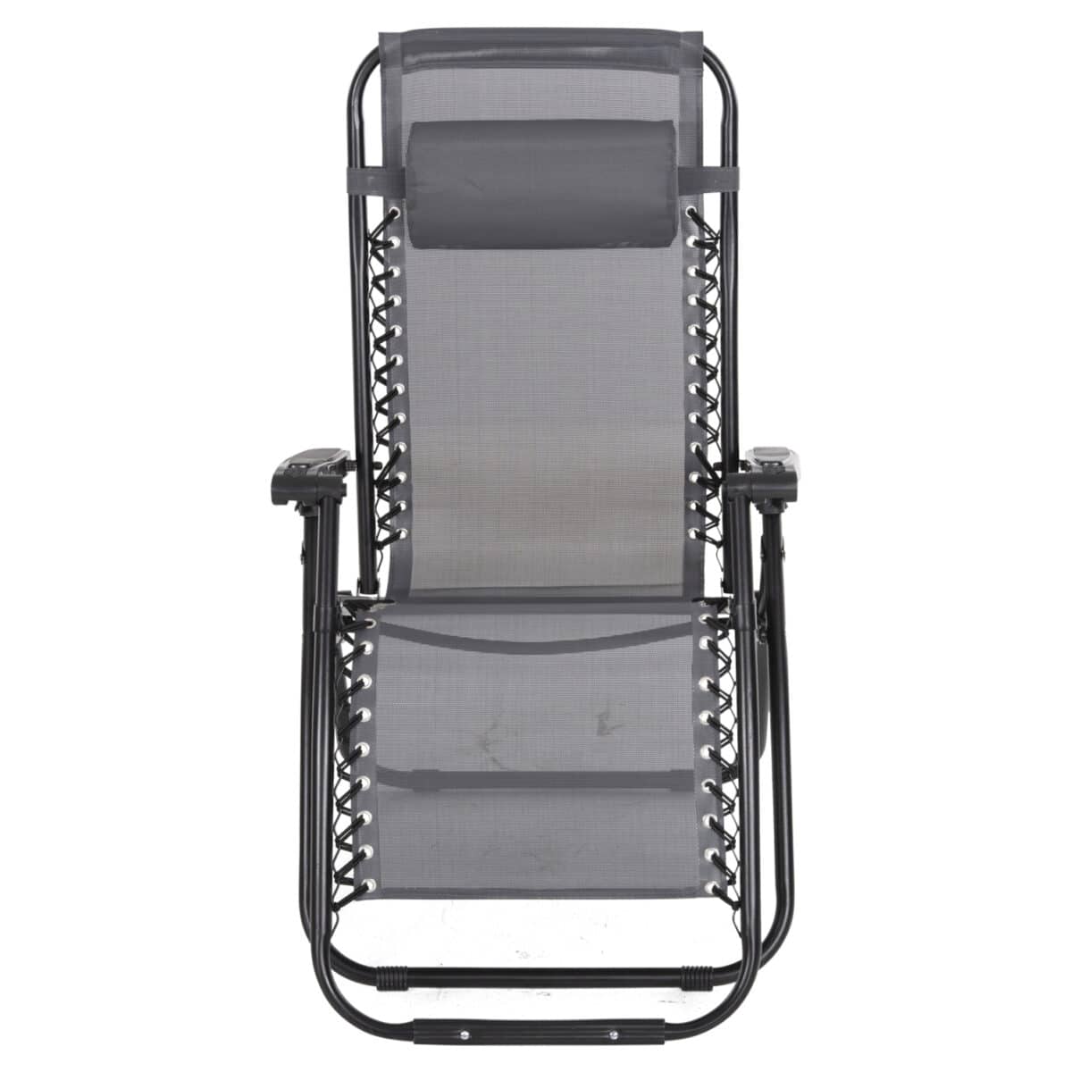 ΠΟΛΥΘΡΟΝΑ RELAX COMPANION HM5095.11 ΓΚΡΙ TEXTILENE-ΜΑΥΡΟ ΜΕΤΑΛΛΟ 67x145x110Υεκ. - Image 4