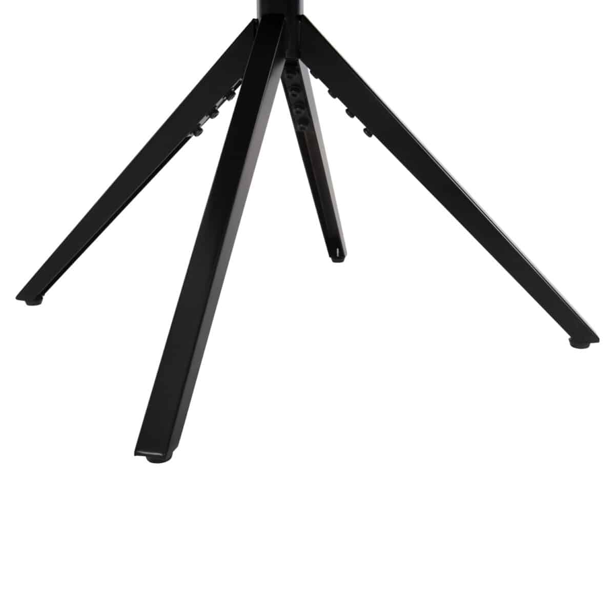 polythronaki-fb9984403-gkri-yfasma-mayri-9 ΠΟΛΥΘΡΟΝΑΚΙ SHAI HM9844.03 ΓΚΡΙ ΥΦΑΣΜΑ-ΜΑΥΡΗ ΜΕΤΑΛΛΙΚΗ ΒΑΣΗ 61x63x93Υεκ. - Image 10