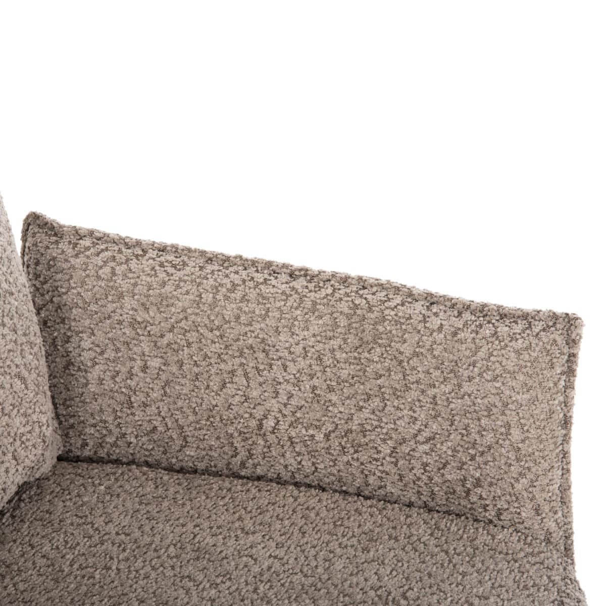 ΠΟΛΥΘΡΟΝΑ ΤΡΑΠΕΖΑΡΙΑΣ ZORIN HM9846.07 ΣΚΟΥΡΟ ΜΠΕΖ ΥΦΑΣΜΑ-ΜΑΥΡΑ ΜΕΤΑΛΛΙΚΑ ΠΟΔΙΑ 64x66x94,5Υεκ. - Image 8