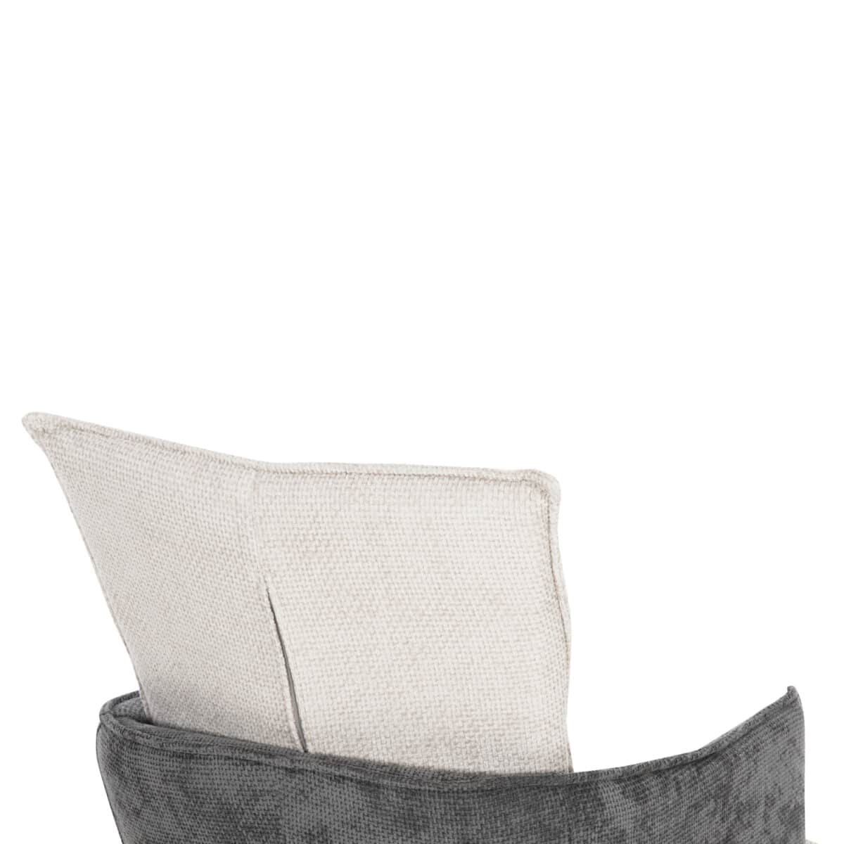 ΠΟΛΥΘΡΟΝΑΚΙ REX HM9847.04 ΜΠΕΖ-ΓΚΡΙ ΥΦΑΣΜΑ-ΞΥΛΟ ΟΞΙΑΣ ΠΟΔΙΑ 53x60x93Υεκ. - Image 8