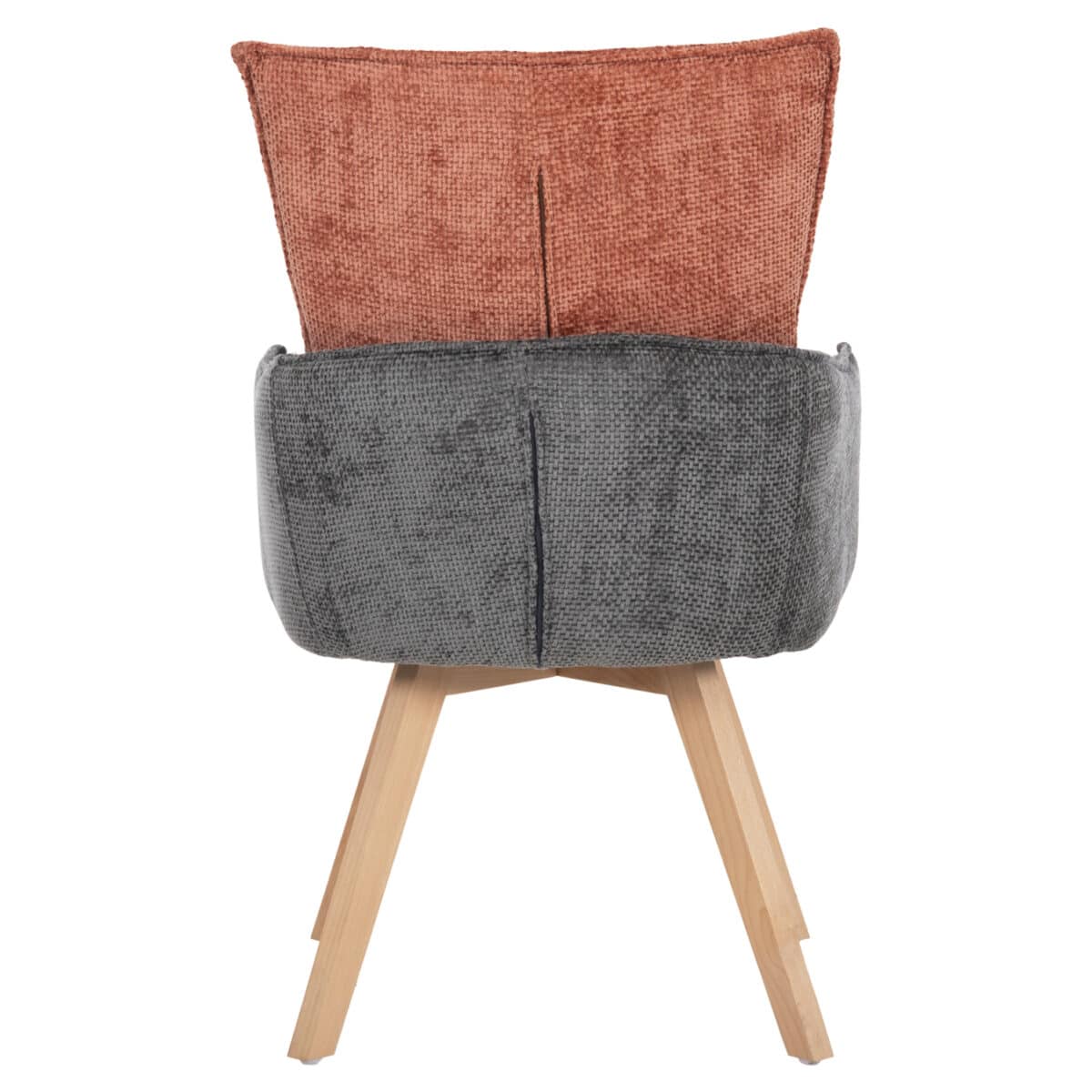 ΠΟΛΥΘΡΟΝΑΚΙ REX HM9847.06 ΚΕΡΑΜΙΔΙ-ΓΚΡΙ ΥΦΑΣΜΑ-ΞΥΛΟ ΟΞΙΑΣ ΠΟΔΙΑ 53x60x93Υεκ. - Image 6