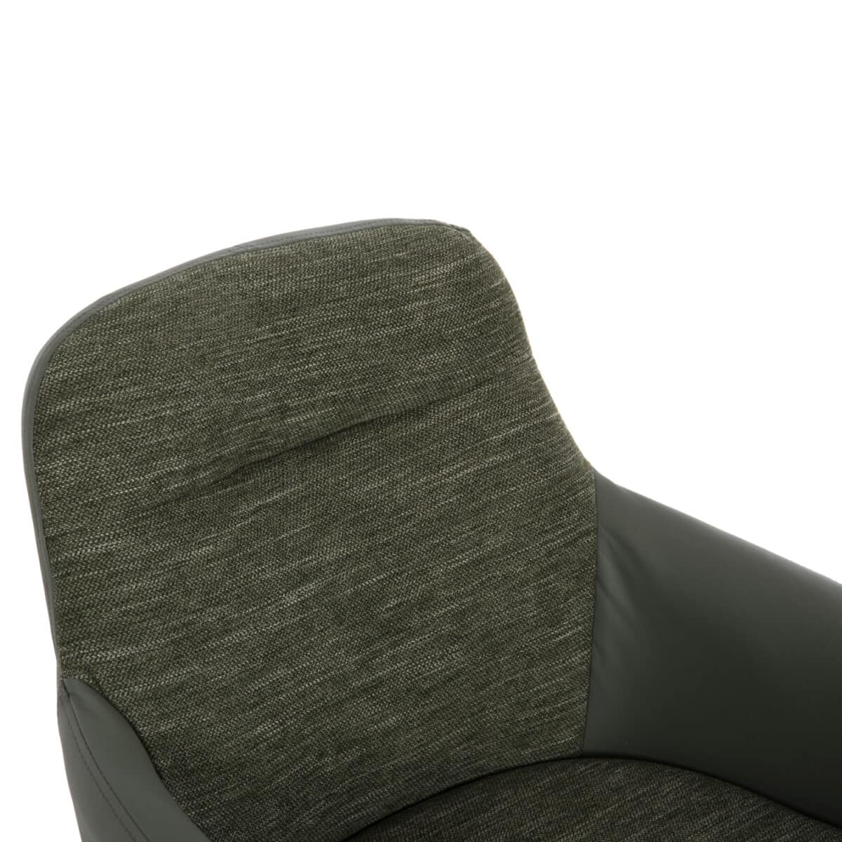 ΠΟΛΥΘΡΟΝΑ ΤΡΑΠΕΖΑΡΙΑΣ DEW HM9848.05 ΥΦΑΣΜΑ & PU ΣΕ ΠΡΑΣΙΝΟ-ΞΥΛΟ ΟΞΙΑΣ ΠΟΔΙΑ 56,5x62x81,5Υεκ. - Image 7