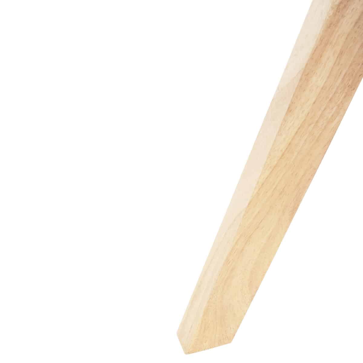 ΠΟΛΥΘΡΟΝΑΚΙ ΤΡΑΠΕΖΑΡΙΑΣ GAZER HM9845.03 ΓΚΡΙ YΦΑΣΜΑ-ΠΟΔΙΑ RUBBERWOOD 66x63x91Υεκ. - Image 10