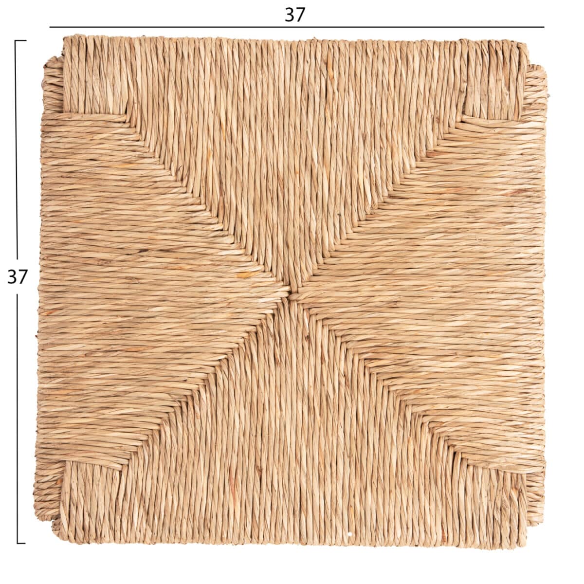 ΨΑΘΑ ΑΠΟ SEAGRASS ΓΙΑ ΞΥΛΙΝΗ ΚΑΡΕΚΛΑ ΚΑΦΕΝΕΙΟΥ-37Χ37Χ3.5εκ.(πάχος) HM5099.11 - Image 2