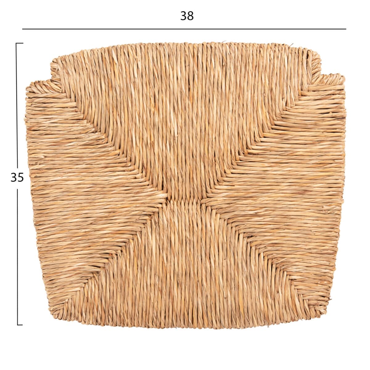 ΨΑΘΑ ΑΠΟ SEAGRASS ΓΙΑ ΞΥΛΙΝΗ ΚΑΡΕΚΛΑ ΚΑΦΕΝΕΙΟΥ- 39Χ34,5Χ2,5εκ.(πάχος) HM5097.11 - Image 2