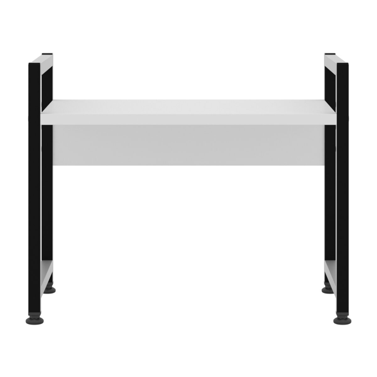 ΡΑΦΙ ΠΑΓΚΟΥ ΚΟΥΖΙΝΑΣ BECKO HM18219.01 ΜΕΛΑΜΙΝΗ ΣΕ ΛΕΥΚΟ-ΜΑΥΡΟ ΜΕΤΑΛΛΟ 53x35x41Υεκ. - Image 3