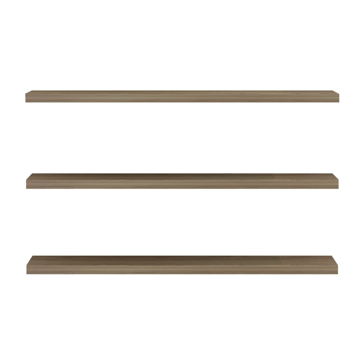 ΣΕΤ 3 ΡΑΦΙΑ ΤΟΙΧΟΥ CASSIUS HM8966.12 ΜΕΛΑΜΙΝΗ ΣΕ ΦΥΣΙΚΟ 60x14,5 εκ - Image 3