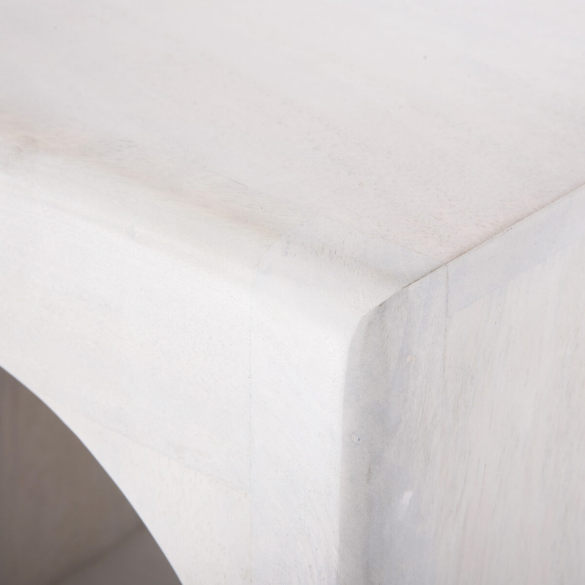 ΡΑΦΙΕΡΑ ΚΟΜΜΟ HANDYR HM9706 ΜΑΣΙΦ ΞΥΛΟ MANGO ΣΕ ΛΕΥΚΟ ΧΡΩΜΑ 60x35x120Υεκ. - Image 7