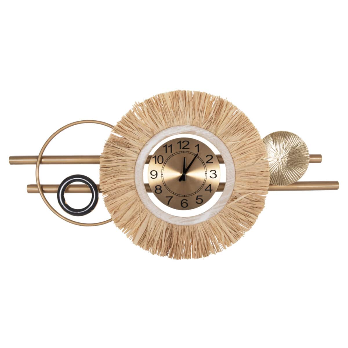 ΡΟΛΟΙ ΤΟΙΧΟΥ HM4200 ΜΕΤΑΛΛΟ & ΙΝΕΣ RAFFIA ΣΕ ΓΗΙΝΑ ΧΡΩΜΑΤΑ 100x49Υεκ. - Image 3