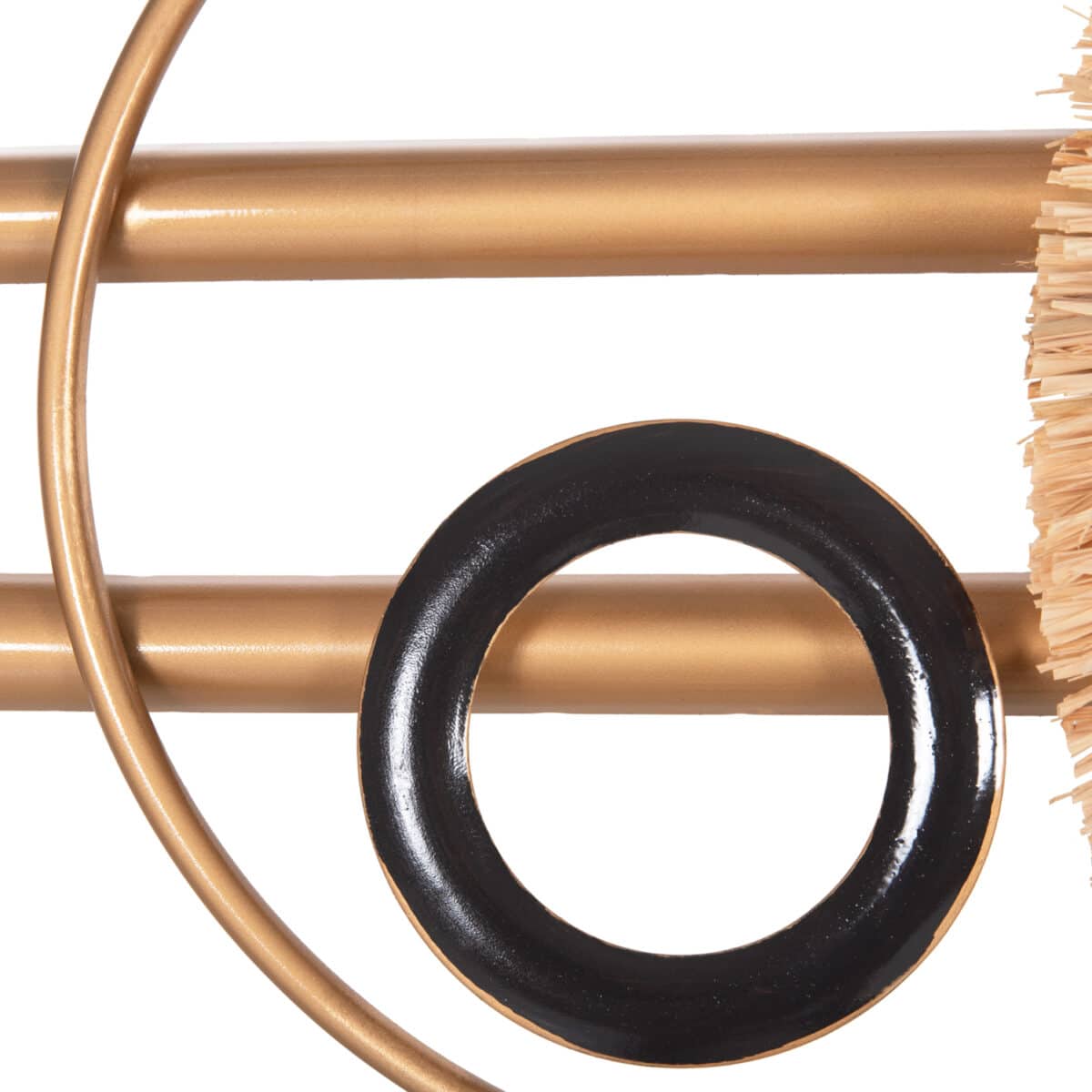 ΡΟΛΟΙ ΤΟΙΧΟΥ HM4200 ΜΕΤΑΛΛΟ & ΙΝΕΣ RAFFIA ΣΕ ΓΗΙΝΑ ΧΡΩΜΑΤΑ 100x49Υεκ. - Image 6