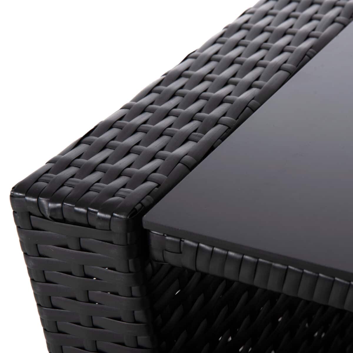 ΣΑΛΟΝΙ ΕΞ.ΧΩΡΟΥ 4ΤΜΧ THORE HM5978 ΣΥΝΘ. RATTAN ΜΑΥΡΟ-ΜΠΕΖ ΜΑΞΙΛΑΡΙΑ - Image 9