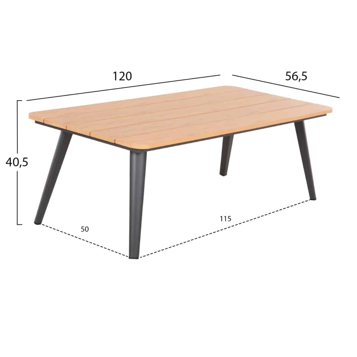 ΣΑΛΟΝΙ ΓΩΝΙΑ ΕΞ.ΧΩΡΟΥ MAERLY HM6140.02 ΑΛΟΥΜ. ΑΝΘΡΑΚΙ-ΣΥΝΘ.ΣΧΟΙΝΙ-ΑΝΘΡΑΚΙ ΜΑΞΙΛΑΡΙΑ - Image 3