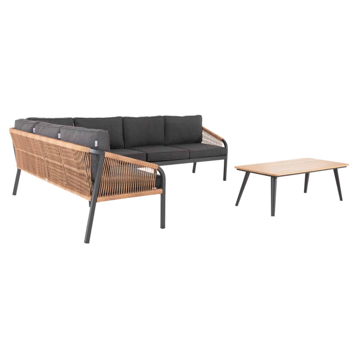 ΣΑΛΟΝΙ ΓΩΝΙΑ ΕΞ.ΧΩΡΟΥ MAERLY HM6140.02 ΑΛΟΥΜ. ΑΝΘΡΑΚΙ-ΣΥΝΘ.ΣΧΟΙΝΙ-ΑΝΘΡΑΚΙ ΜΑΞΙΛΑΡΙΑ - Image 4