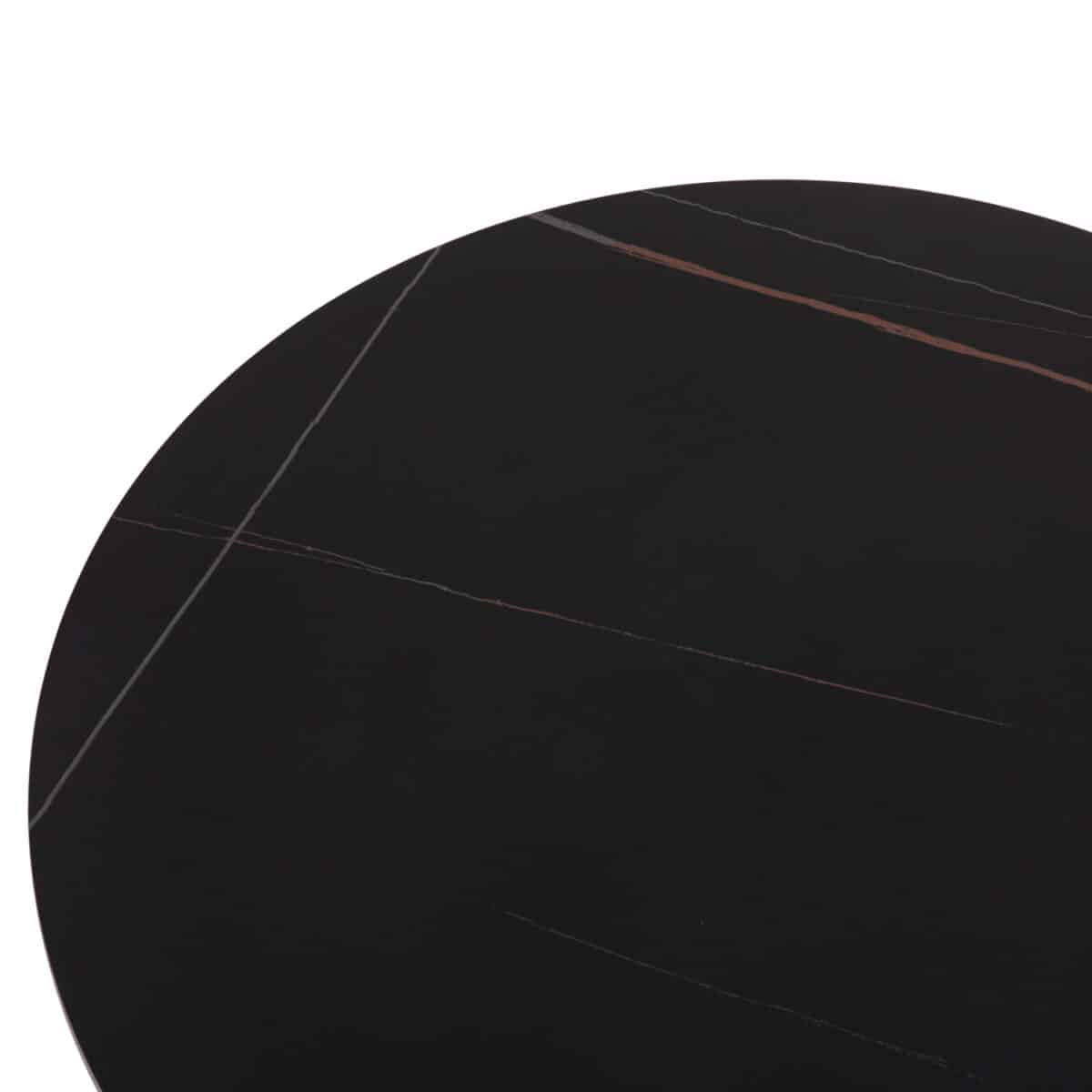 ΣΕΤ 2ΤΜΧ ΤΡΑΠΕΖΙΑ ΣΑΛΟΝΙΟΥ DUNCAN HM21081 MDF ΚΑΙ ΚΕΡΑΜΙΚΟ TOP Φ80εκ & Φ45εκ - Image 6