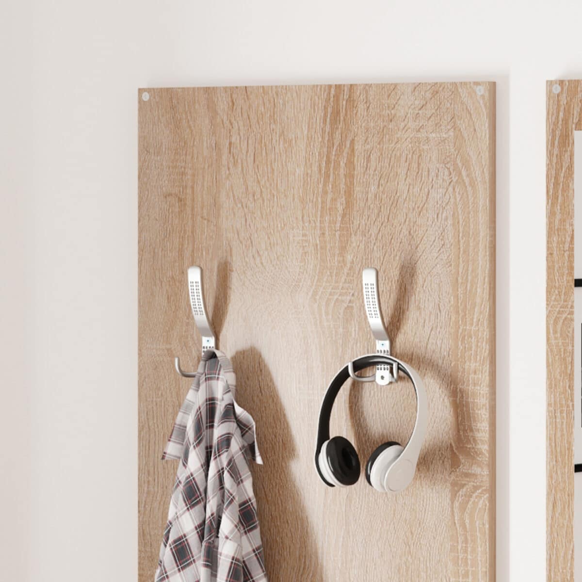 ΣΕΤ ΕΙΣΟΔΟΥ ΜΕ ΚΑΘΡΕΠΤΗ VERN HM2476.04 ΜΕΛΑΜΙΝΗ ΣΕ ΣΟΝΑΜΑ-ΛΕΥΚΟ 80x27x175Υεκ - Image 9