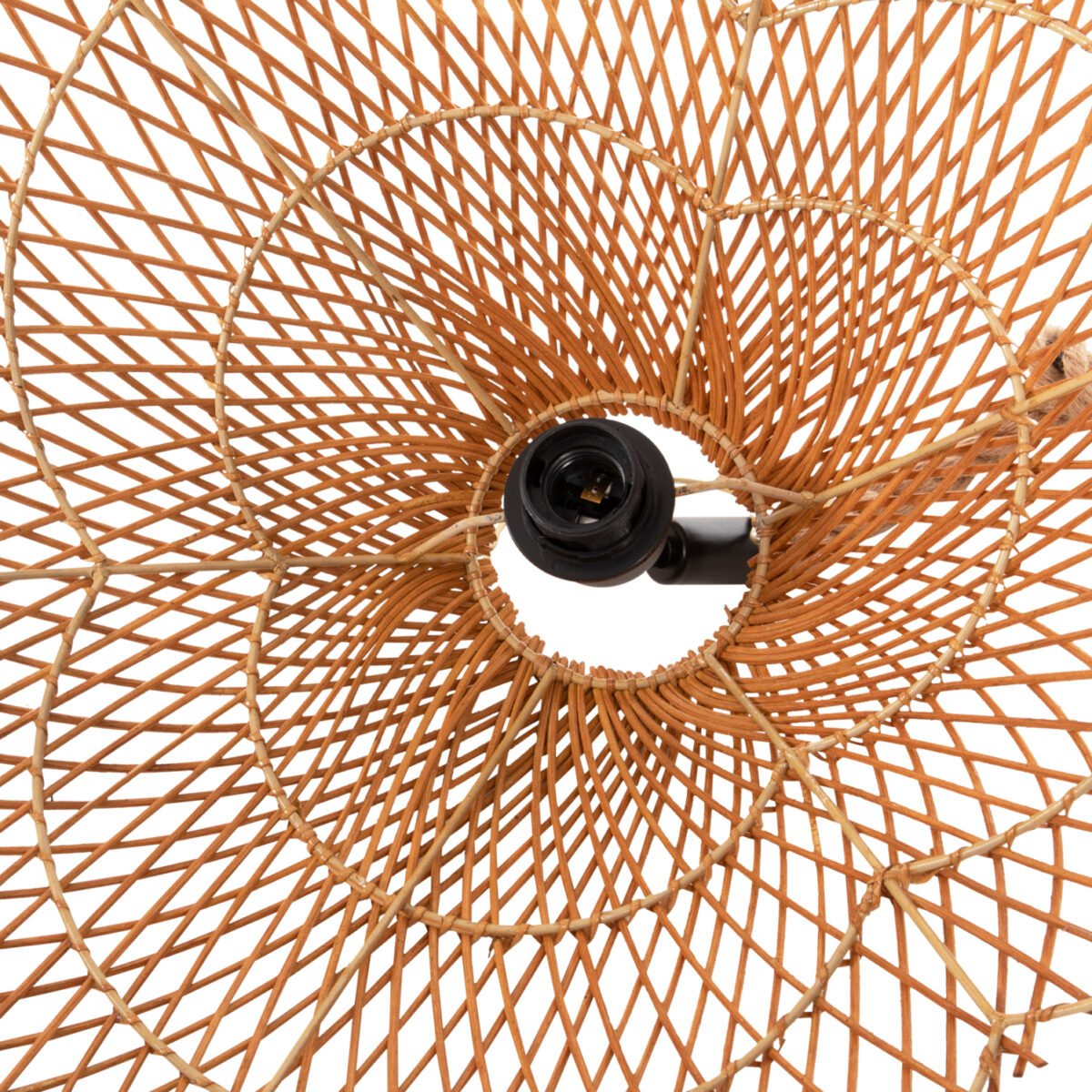 ΣΕΤ ΦΩΤΙΣΤΙΚΟ ΟΡΟΦΗΣ ΚΡΕΜΑΣΤΟ HM11925.01 ΣΧΟΙΝΙ ΚΑΙ ΦΥΣΙΚΟ RATTAN Φ58,5Χ131Υεκ. - Image 5