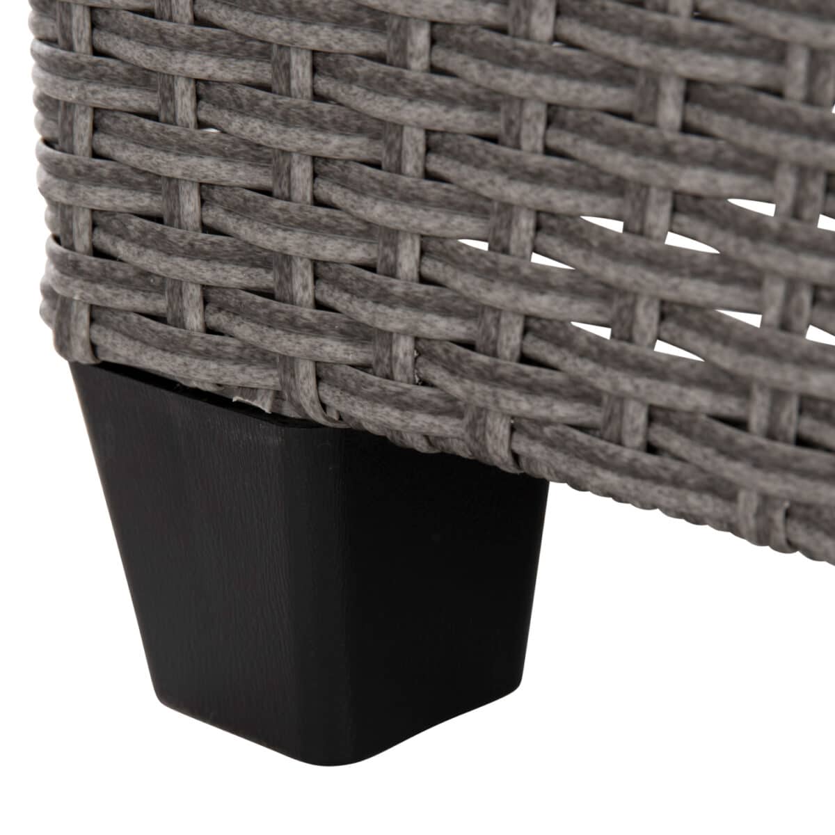 ΣΕΤ ΣΑΛΟΝΙ ΓΩΝΙΑ & ΤΡΑΠΕΖΙ CARSON HM6078.01 ΓΚΡΙ ΣΥΝΘ.RATTAN-ΜΑΞΙΛΑΡΙΑ - Image 9