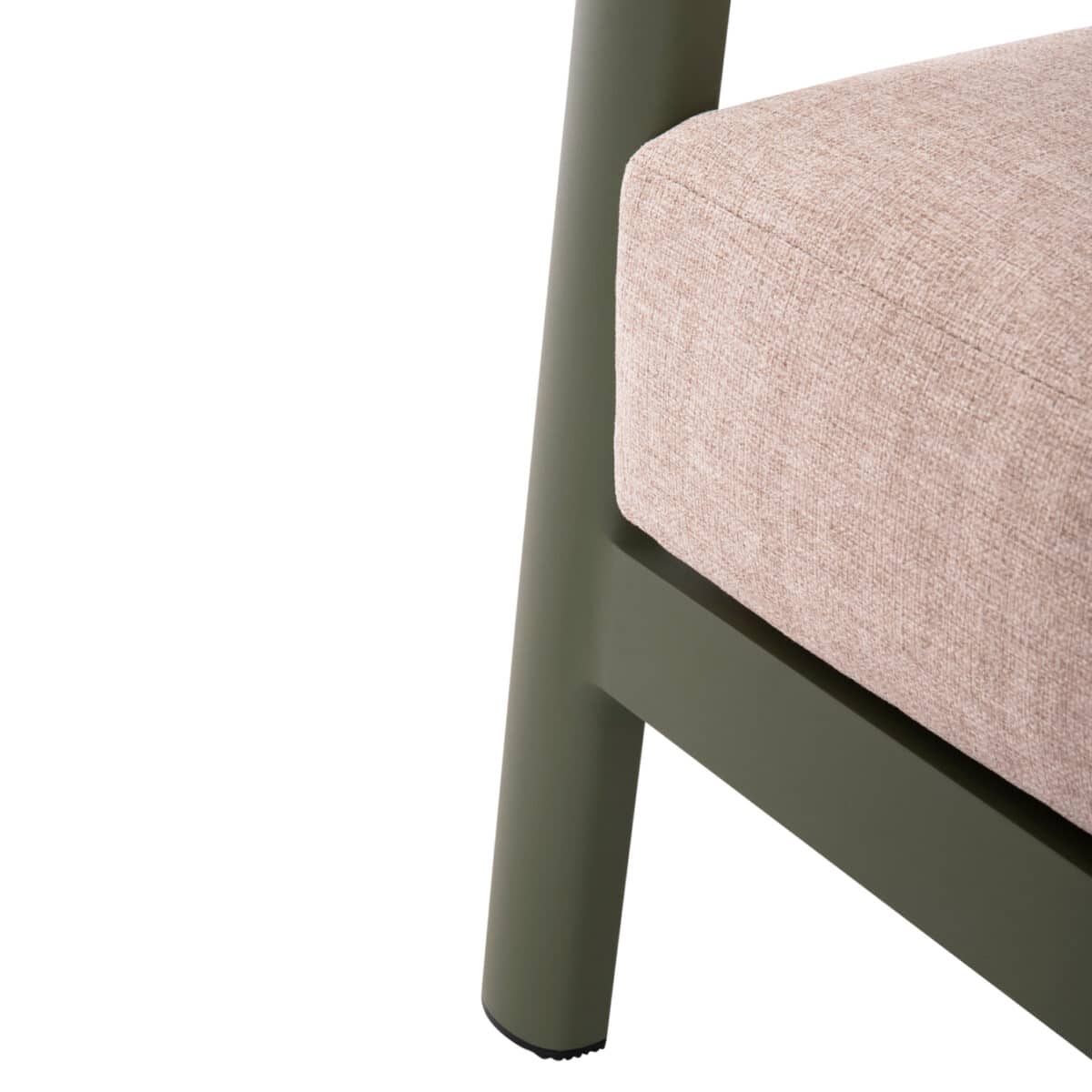 ΣΕΤ ΣΑΛΟΝΙ ΕΞ.ΧΩΡΟΥ 4ΤΜΧ ELARA HM6195.06 ΠΡΑΣΙΝΟ ΑΛΟΥΜΙΝΙΟ-ΜΠΕΖ OLEFIN-TEAK ΦΥΣΙΚΟ - Image 9