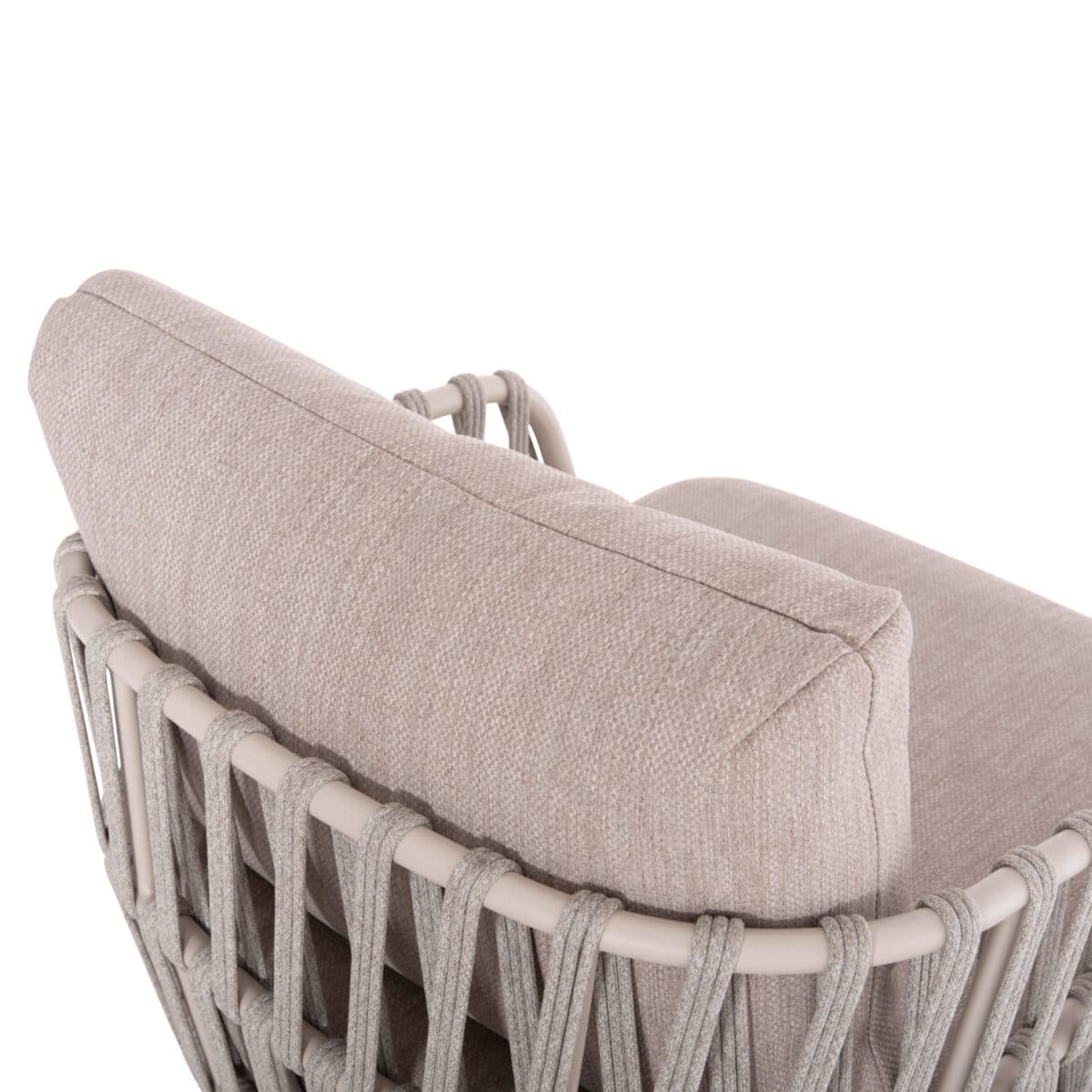 ΣΕΤ ΣΑΛΟΝΙ ΕΞ.ΧΩΡΟΥ 4ΤΜΧ SABO HM6208.02 ΜΠΕΖ OLEFIN & P.E.ΣΧΟΙΝΙ-ΚΡΕΜ ΑΛΟΥΜ.-ΞΥΛΟ TEAK - Image 5