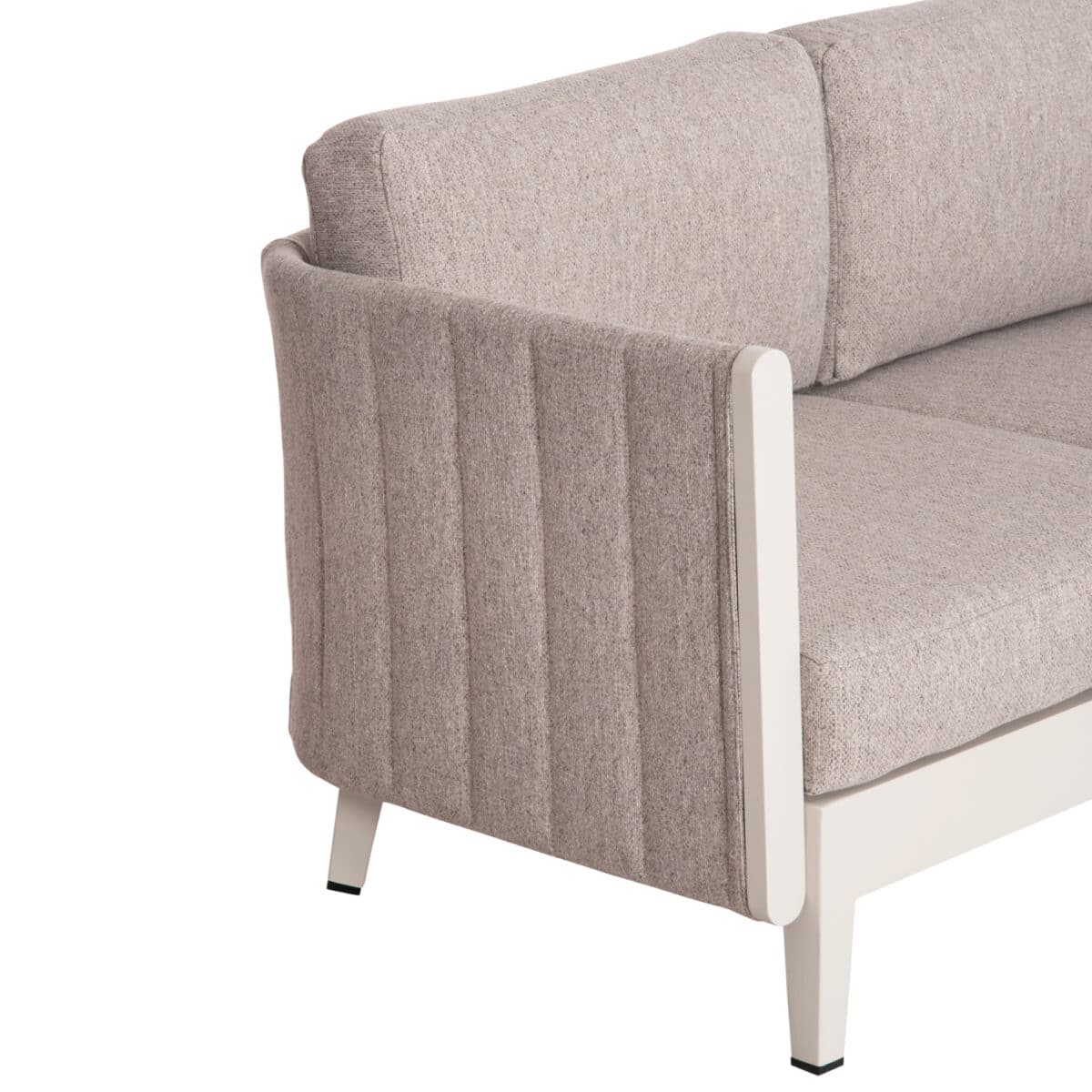 ΣΕΤ ΣΑΛΟΝΙ ΕΞΩΤΕΡΙΚΟΥ ΧΩΡΟΥ 4ΤΜΧ LARRY HM6188.02 ΑΛΟΥΜΙΝΙΟ ΣΑΜΠΑΝΙ- P.E.ΥΦΑΣΜΑ - Image 7