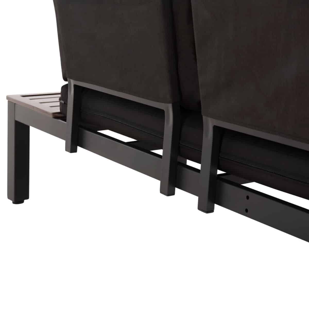 ΣΕΤ ΣΑΛΟΝΙ ΠΟΛΥΜΟΡΦΙΚΟ DEX 3TMX HM6090 ΑΛΟΥΜΙΝΙΟ ΣΕ ΑΝΘΡΑΚΙ & ΚΑΦΕ-ΜΑΥΡΑ ΜΑΞΙΛΑΡΙΑ - Image 7