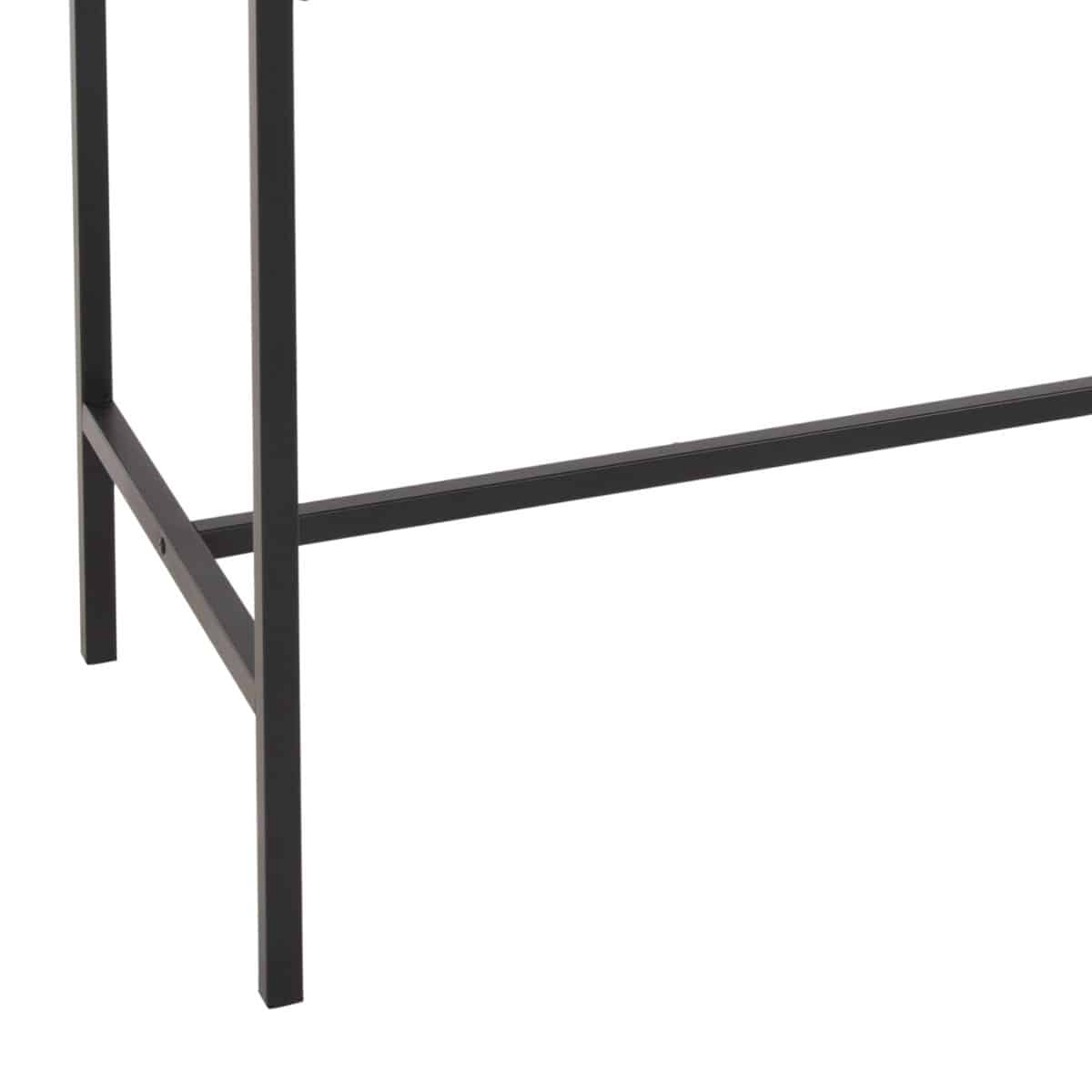ΣΕΤ ΤΡΑΠΕΖΑΡΙΑ ΜΠΑΡ 5ΤΜΧ BOXY HM9882.01 ΜΑΥΡΟ ΜΕΤΑΛΛΟ-ΜΕΛΑΜΙΝΗ ΣΕ SONAMA - Image 7
