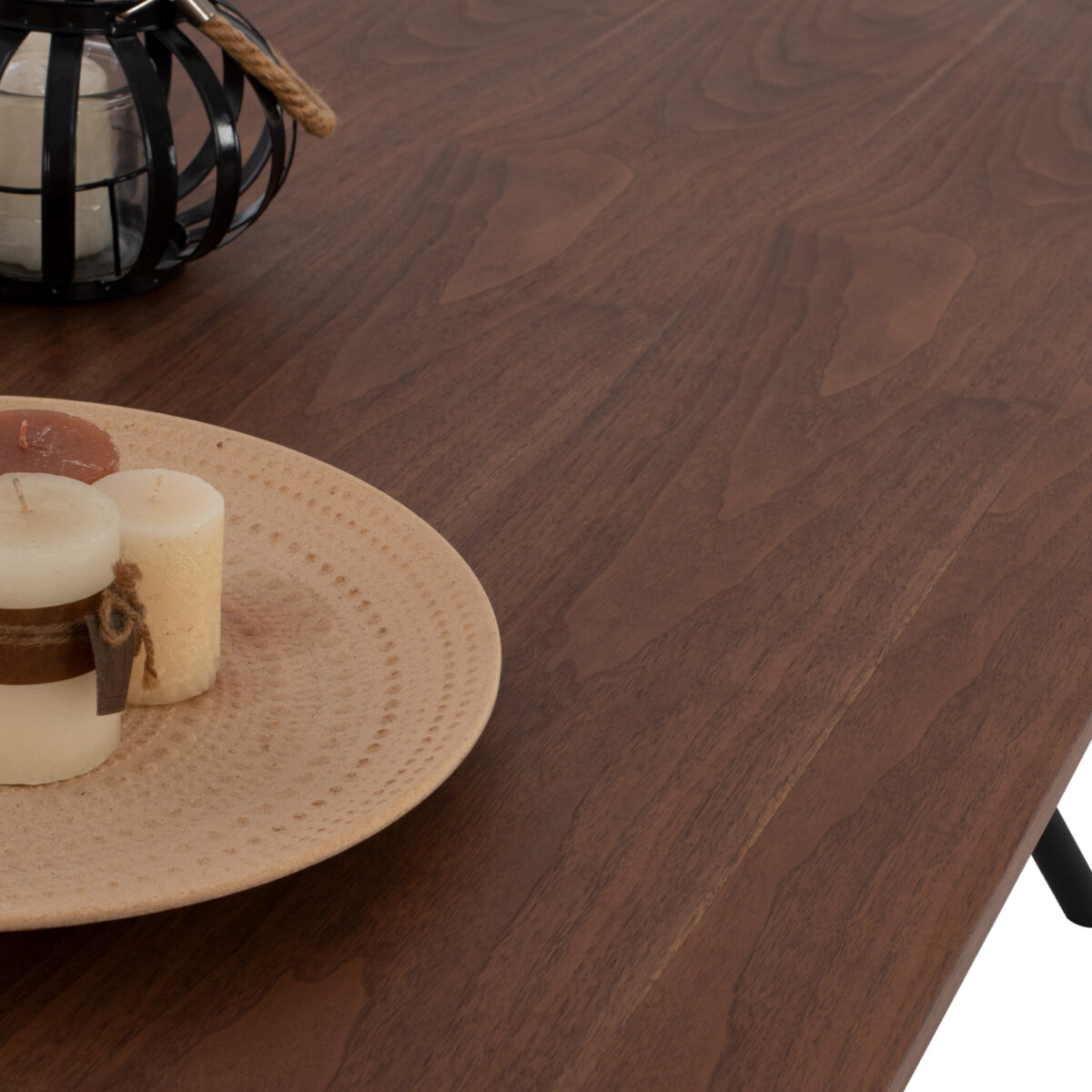 ΣΕΤ ΤΡΑΠΕΖΑΡΙΑΣ 7ΤΜΧ ΤΡΑΠΕΖΙ MDF ME ΚΑΠΛΑΜΑ ΚΑΡΥΔΙΑΣ & ΚΑΡΕΚΛΕΣ TRIANA ΓΚΡΙ HM10638 - Image 8