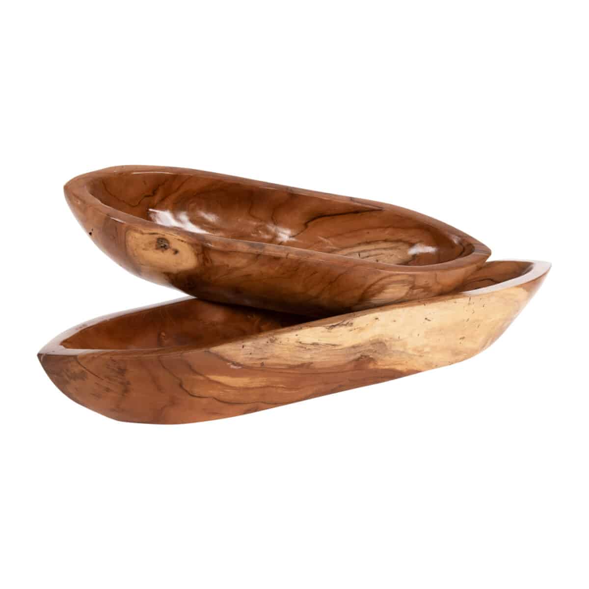 ΣΕΤ ΞΥΛΙΝΑ ΜΠΟΛ HM4305 ΞΥΛΟ ΤΕΑΚ ΣΕ ΦΥΣΙΚΟ 68,5x18,5x9,5Υ εκ. - Image 4