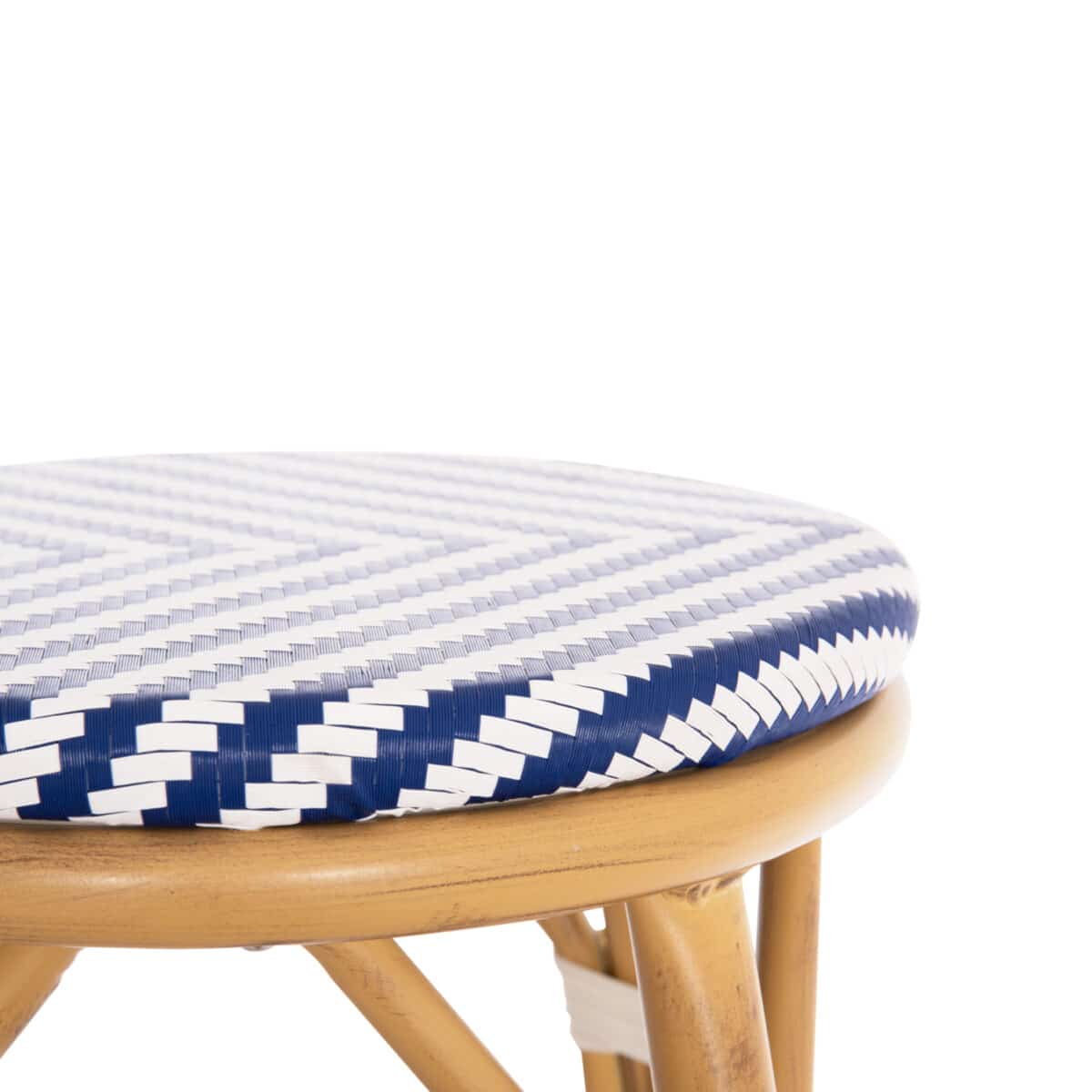 ΣΚΑΜΠΟ ΑΛΟΥΜΙΝΙΟΥ ΜΕΣ.ΥΨΟΥΣ CHINO HM6286.05 BAMBOO LOOK & TEXTILENE ΜΠΛΕ 43x43x65Υεκ - Image 6