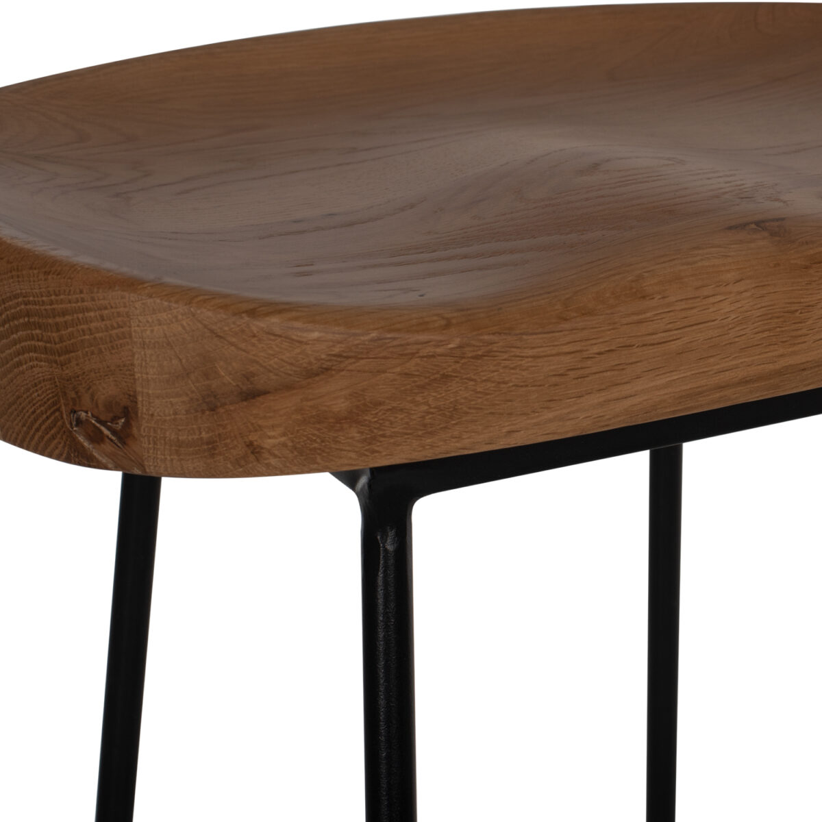 ΣΚΑΜΠΟ ΑΠΟ ΞΥΛΟ ΤΟΟΝ-ΜΕΤΑΛΛΟ ΣΕ ΜΑΥΡΟ-ΦΥΣΙΚΟ 48Χ40,5Χ71Yεκ.HM9333.01 - Image 9