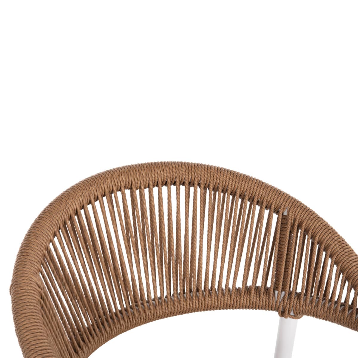 ΣΚΑΜΠΟ BAR ΑΛΟΥΜΙΝΙΟΥ GREGG HM5788.11 ΛΕΥΚΟ-ΜΠΕΖ ΤΗΣ ΑΜΜΟΥ ΣΥΝΘ.RATTAN 55x57x106Υεκ. - Image 7