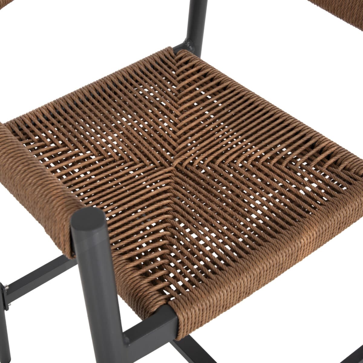 ΣΚΑΜΠΟ BAR ΑΛΟΥΜΙΝΙΟΥ GREGG HM5788.12 ΑΝΘΡΑΚΙ-ΜΠΕΖ ΤΗΣ ΑΜΜΟΥ ΣΥΝΘ.RATTAN 54x57x106Υεκ - Image 8